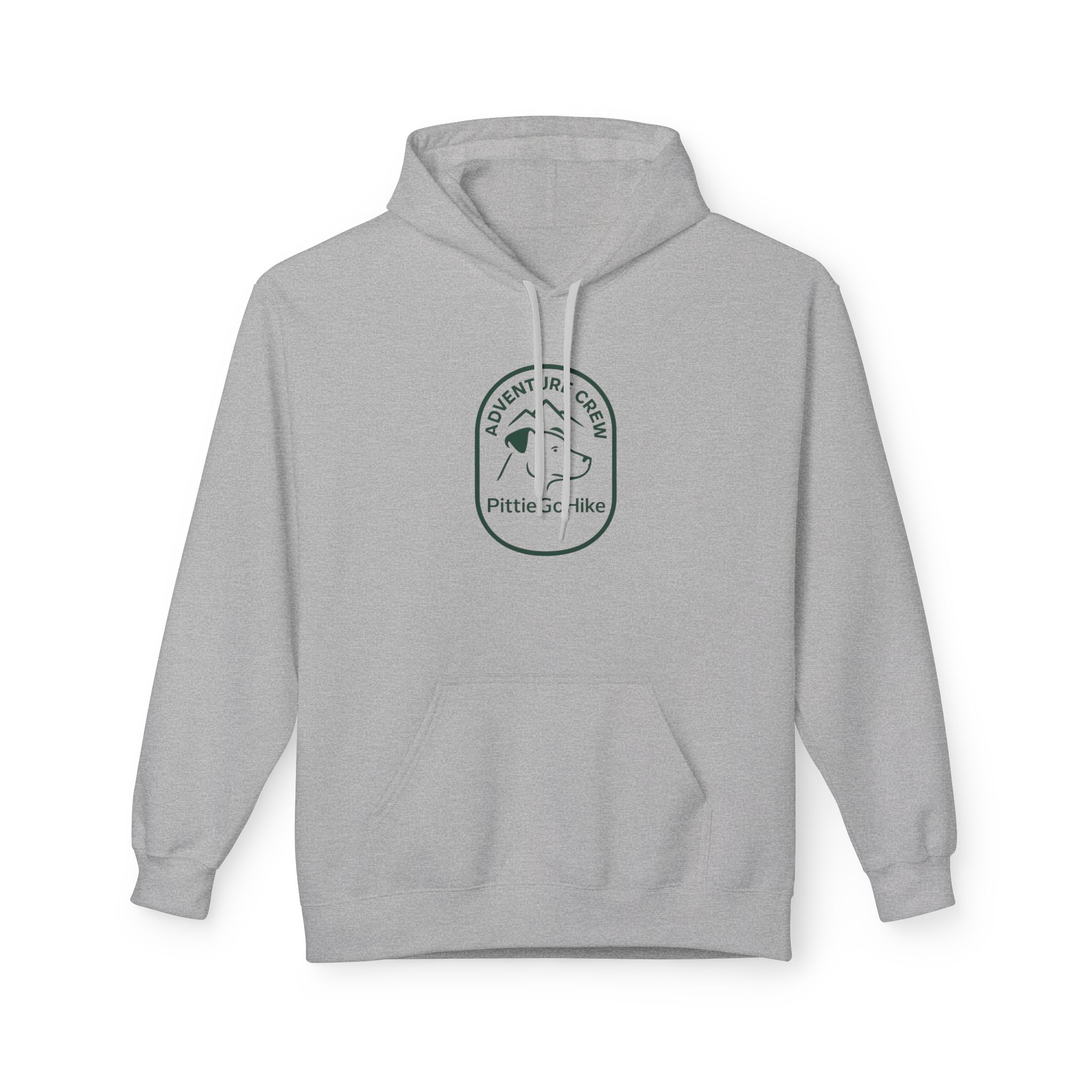 Hiking Hoodie — "One Trail. One Tail. Endless Adventures." Outdoor Adventure Fleece - Image 4